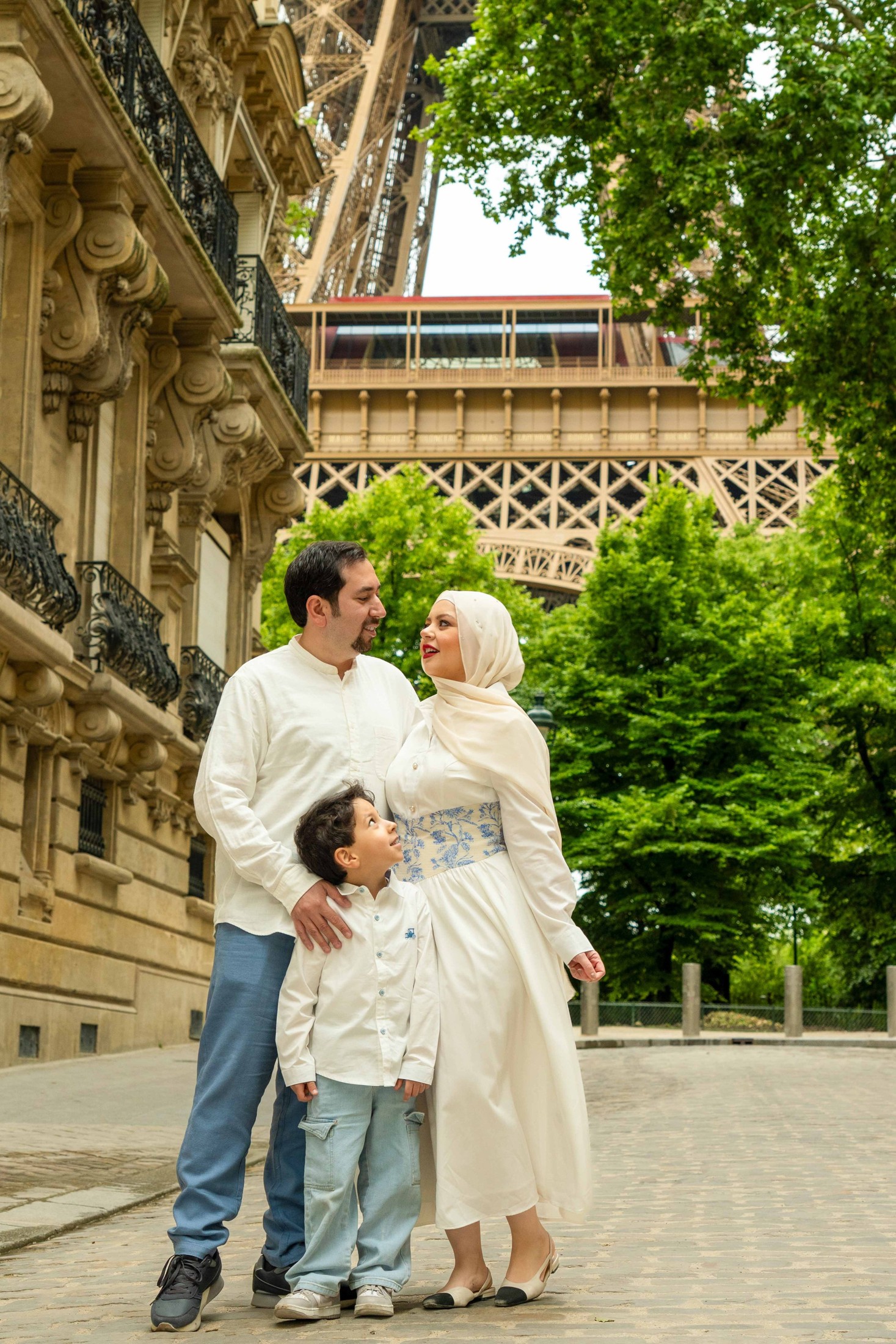 Families and groups in Paris
