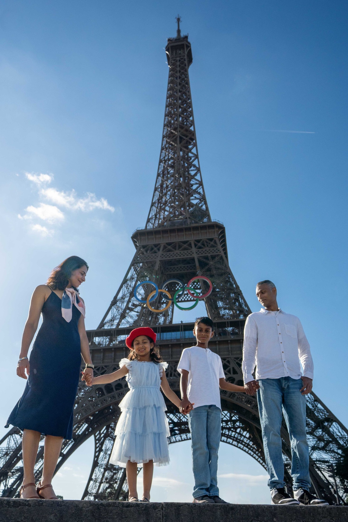 Families and groups in Paris