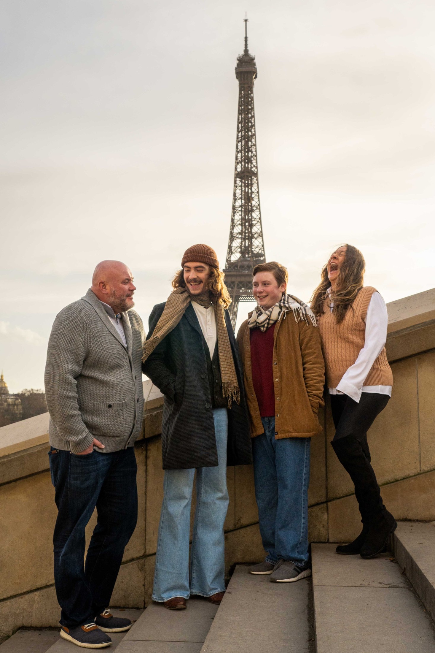 Families and groups in Paris
